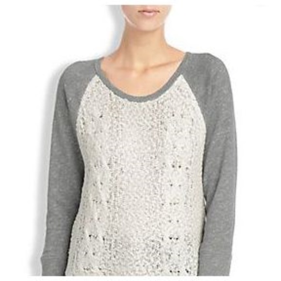 Lucky Brand Tops - 022 LUCKY BRAND French Terry Sweater Pullover sz M